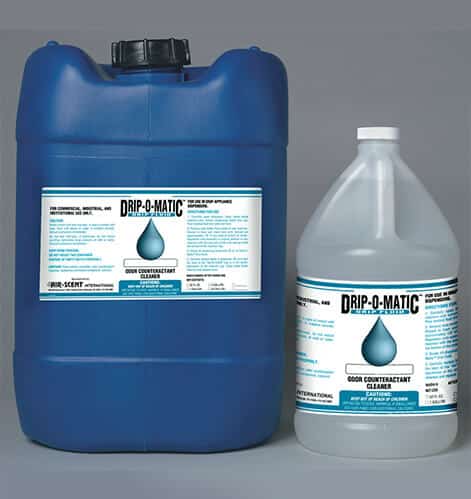 Drip Fluid Concentrate For Commercial Restroom Odor Control