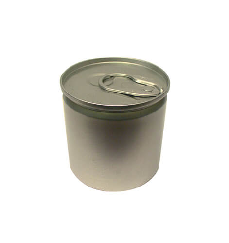 Empty Can With Lid